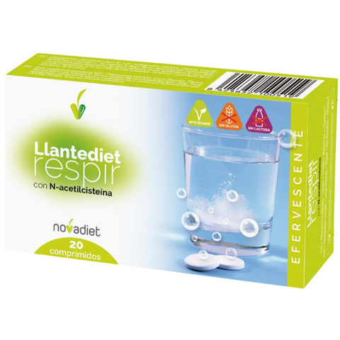 Comprar online LLANTEDIET RESPIR 20 Comp de NOVADIET. Imagen 1