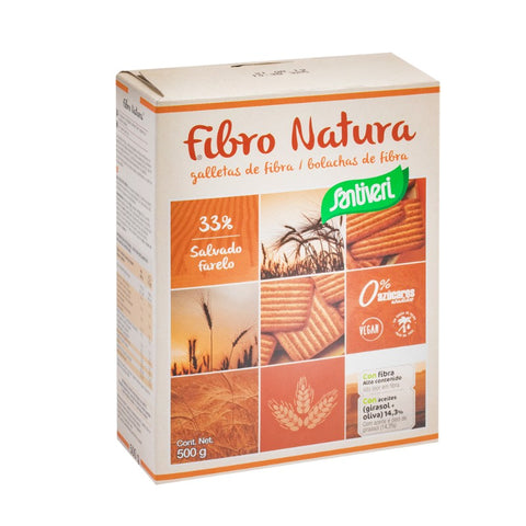 Comprar online GALLETAS FIBRONATURA 250 gr de SANTIVERI. Imagen 1