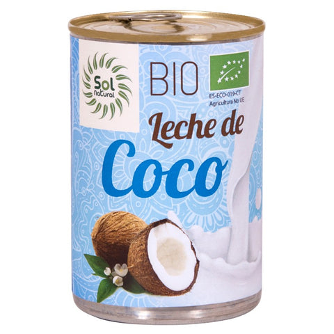 Comprar online LECHE DE COCO 400 ML de SOLNATURAL. Imagen 1