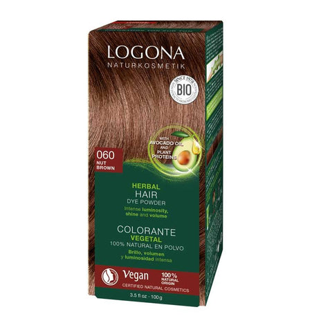 Comprar online COLORANTE VEGETAL 060 AVELLANA 2 x 50gr de LOGONA. Imagen 1