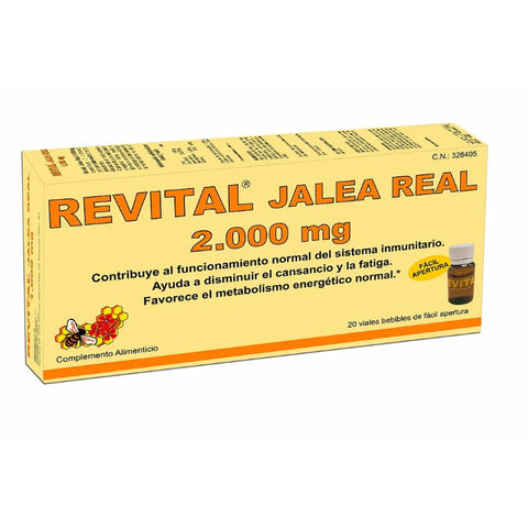 Comprar online REVITAL JALEA REAL 2000MG PHARMA OTC 20 VIALES de PHARMA OTC. Imagen 1