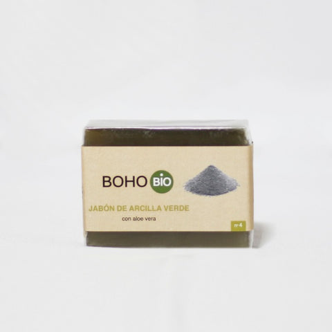 Comprar online JABON ARCILLA VERDE BIO 100 GR BIO de BOHO. Imagen 1