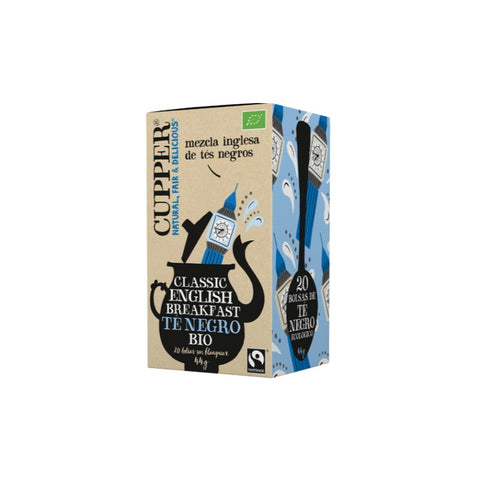 Comprar online CLASSIC ENGLISH BREAKFAST BIO 20 Bolsas de CUPPER. Imagen 1