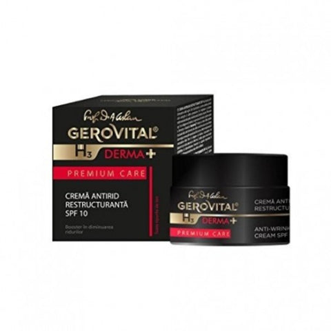 Comprar online CREMA ANTIARRUGAS REESTRUCTURANTE FPS10 50 ml de GEROVITAL H3. Imagen 1