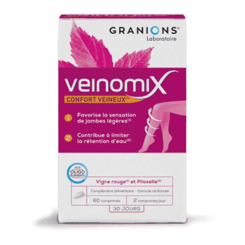 Comprar online GRANIONS VEINOMIX 60 Comp de GRANIONS. Imagen 1