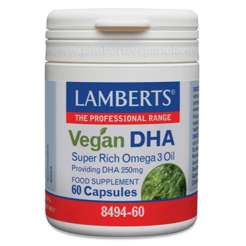 Comprar online VEGAN DHA 250 MG 60 cap de LAMBERTS. Imagen 1