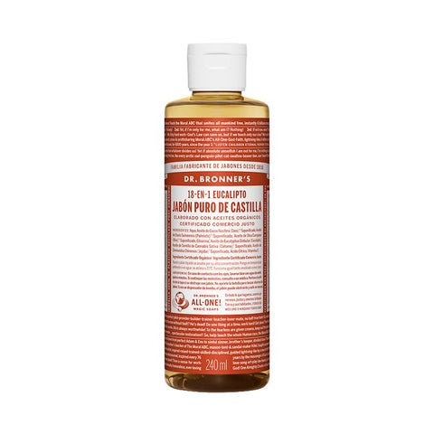 Comprar online JABON LIQUIDO EUCALIPTOS 240 ML de DR BRONNERS. Imagen 1