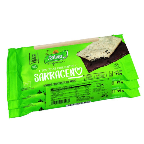 Comprar online TOST.T.SARRACENO CHOCN.BIO 2*3 de SANTIVERI. Imagen 1