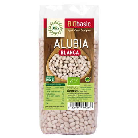 Comprar online ALUBIA BLANCA BIO 500 g de SOLNATURAL. Imagen 1