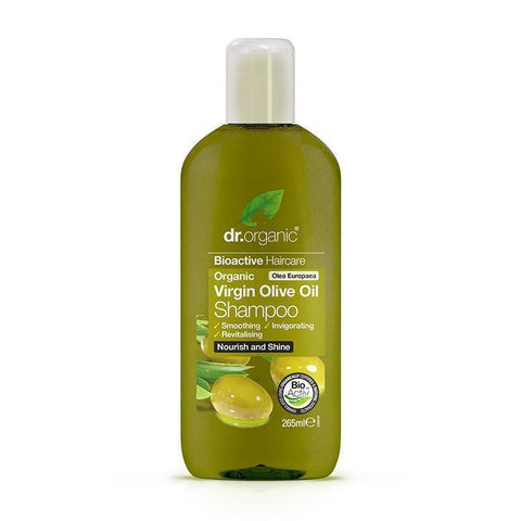 Comprar online CHAMPU DE ACEITE DE OLIVA VIRGEN 265 ml de DR ORGANIC. Imagen 1