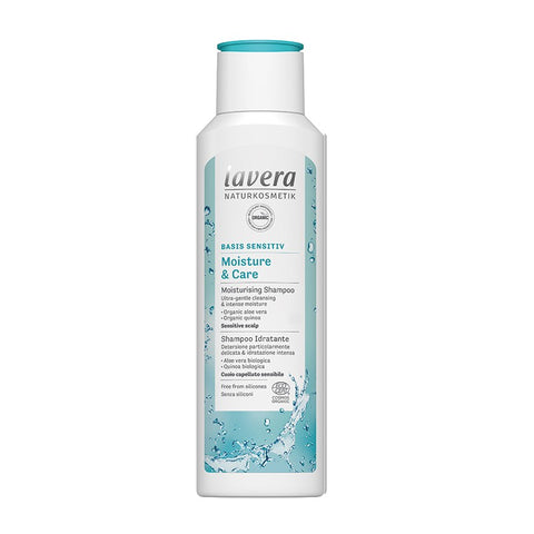 Comprar online CHAMPU HIDRATA Y CUIDA BASIS SENSITIV 250ml de LAVERA. Imagen 1