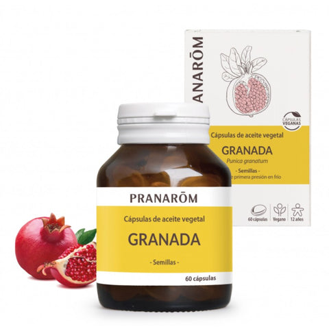 Comprar online ACEITE GRANADA CAPSULAS 60 CAPS de PRANAROM. Imagen 1