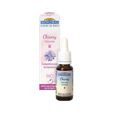 Comprar online FLORES DE BACH 08 CHICORY ACHICORIA BIO 20 ML de BIOFLORAL. Imagen 1