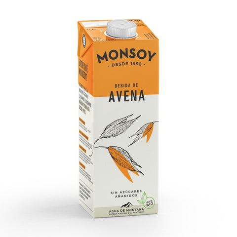 Comprar online BEBIDA DE AVENA BIO 1 L de MONSOY. Imagen 1