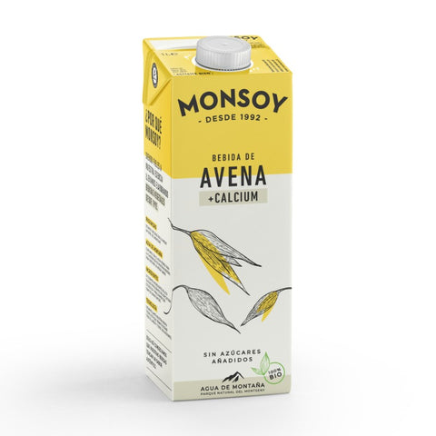 Comprar online BEBIDA DE AVENA+CALCIO BIO 1 L de MONSOY. Imagen 1