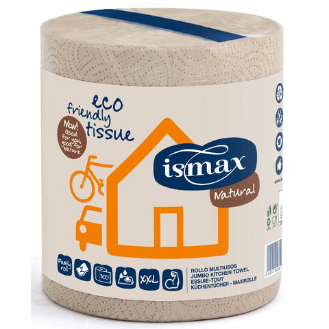 Comprar online ROLLO PAPEL MULTIUSOS ECOLOGICO 2 CAPAS 1/u de ISMAX. Imagen 1