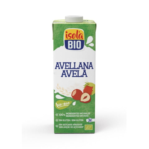 Comprar online BEBIDA DE AVELLANAS CON CALCIO BIO 1 Litro de ISOLA BIO. Imagen 1