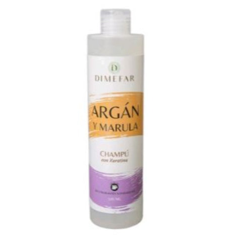 Comprar online CHAMPU ARGAN&MARULA CON KERATINA 500ML de DIMEFAR. Imagen 1