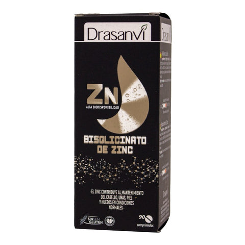 Comprar online MINERAL BISGLICINATO ZINC 90 Comp de DRASANVI. Imagen 1