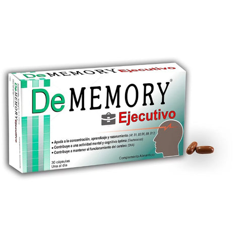 Comprar online DEMEMORY EJECUTIVO PHARMA OTC 30 CAPS de PHARMA OTC. Imagen 1