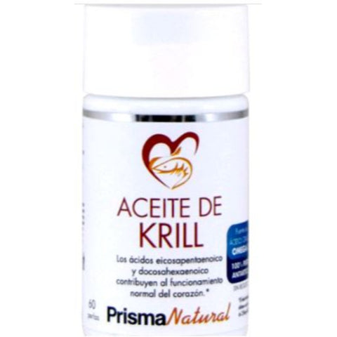 Comprar online ACEITE DE KRILL 60 PERLAS 500MG de PRISMA NATURAL. Imagen 1