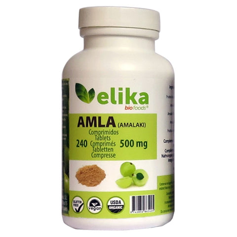 Comprar online AMLA 500 mg 120 Comp de ELIKAFOODS. Imagen 1