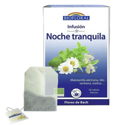 Comprar online INFUSION NOCHE TRANQUILA BIO X 20 SOBRES 24 GR de BIOFLORAL. Imagen 1