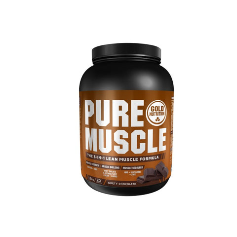 Comprar online PURE MUSCLE CHOCOLATE 1,5 KG de GOLD NUTRION. Imagen 1
