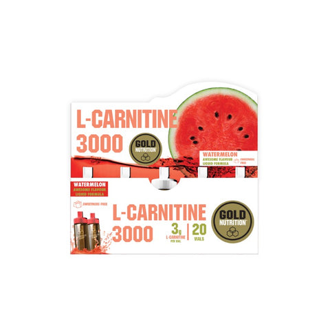 Comprar online L-CARNITINE 3000 MG SANDIA 20 UNIDOSIS de GOLD NUTRION. Imagen 1