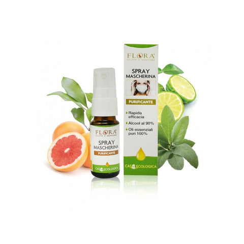 Comprar online SPRAY PURIFICADOR MASCARILLAS 100 ml de FLORA COSMETICA BIO. Imagen 1