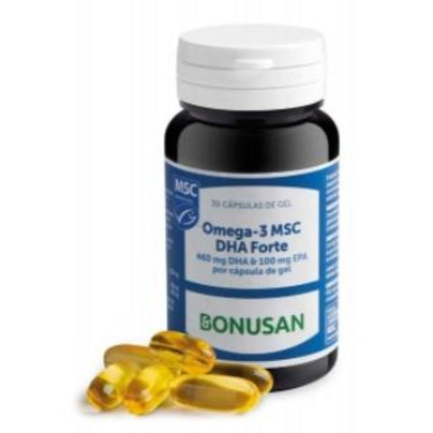 Comprar online OMEGA-3 MSC DHA FORTE 30 Cap de gel de BONUSAN. Imagen 1