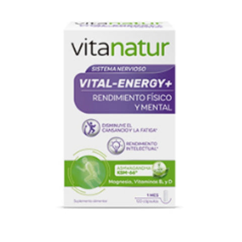 Comprar online VITANATUR VITAL-ENERGY 120 CAPSULAS de VITANATUR-DIAFARMA. Imagen 1