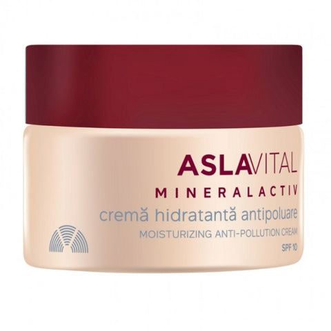Comprar online CREMA HIDRATANTE ANTIPOLUCION FPS10 50 ml de ASLAVITAL MINERAL ACTIV. Imagen 1