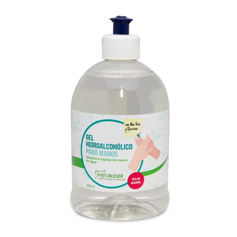 Comprar online GEL HIDROALCOHOLICO PROTECTOR MANOS ALOE 500 ml de NATURLIDER. Imagen 1