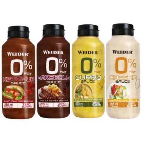 Comprar online SAUCE ZERO BARBACOA 265 ml de WEIDER. Imagen 1