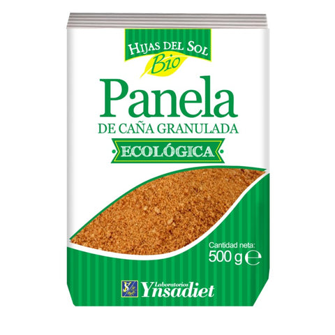 Comprar online PANELA DE CAðA GRANULADA 500 gr BIO de YNSADIET. Imagen 1