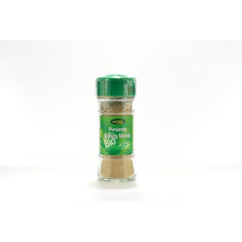 Comprar online TARRO PIMIENTA BLANCA MOLIDA ECO 40 gr de ARTEMISBIO. Imagen 1