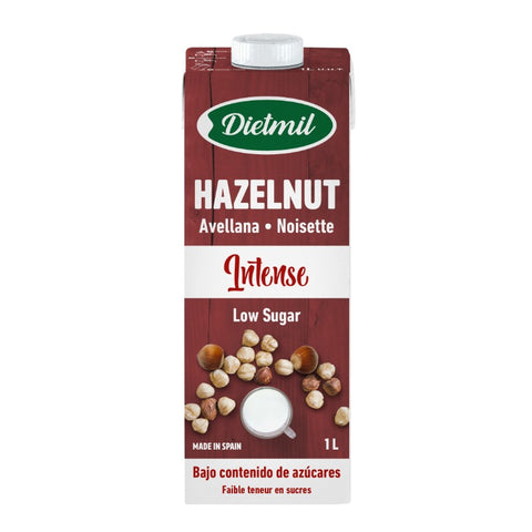 Comprar online DIETMIL AVELLANA INTENSE LOW SUGAR 1 L de NUTRIOPS. Imagen 1