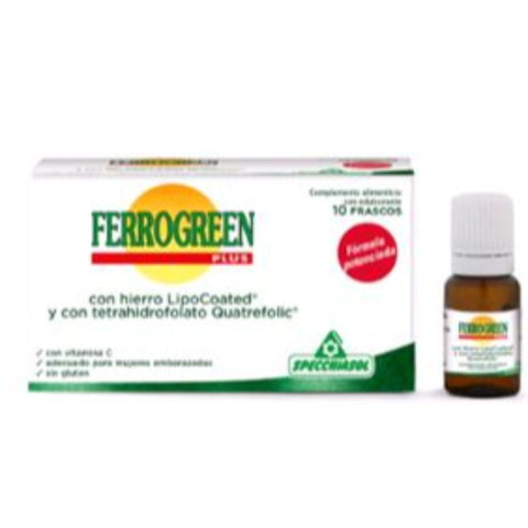 Comprar online FERROGREEN PLUS 10 Monodosis de SPECCHIASOL. Imagen 1