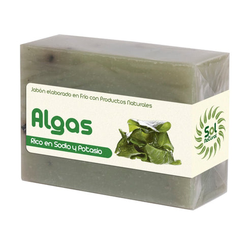 Comprar online JABON DE ALGAS 100 g de SOLNATURAL. Imagen 1