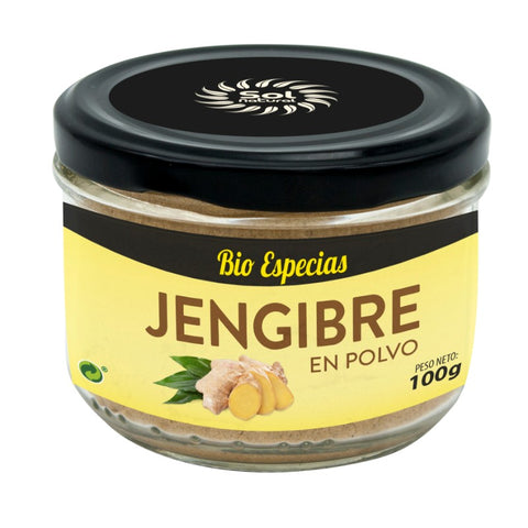 Comprar online JENGIBRE EN POLVO BIO 100 g de SOLNATURAL. Imagen 1