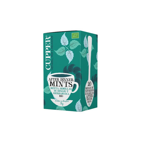 Comprar online INFUSION AFTER DINNER MINT BIO 20 Bolsas de CUPPER. Imagen 1