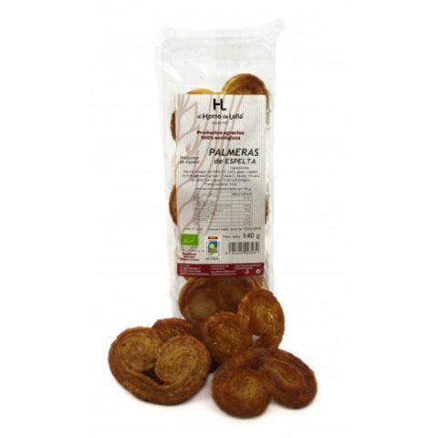 Comprar online PALMERAS DE ESPELTA ECO 150 gr de HORNO DE LEÑA. Imagen 1