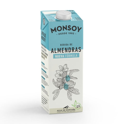 Comprar online LECHE DE ALMENDRAS BIO 1 L de MONSOY. Imagen 1