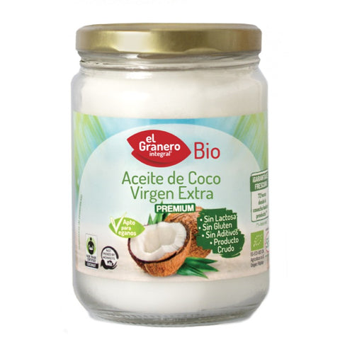 Comprar online ACEITE DE COCO VIRGEN BIO 1 Litro de EL GRANERO INTEGRAL. Imagen 1