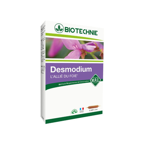 Comprar online DESMODIUM 20 ampollas de BIOTECHNIE. Imagen 1