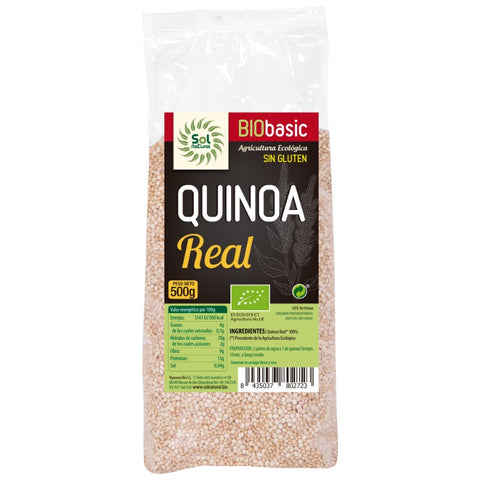 Comprar online QUINOA REAL SIN GLUTEN BIO 500 g de SOLNATURAL. Imagen 1