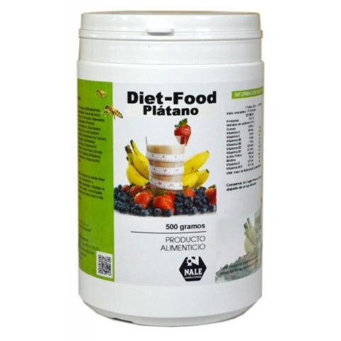 Comprar online DIET FOOD PLATANO 500 gr de NALE. Imagen 1