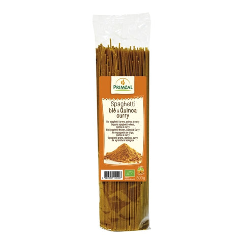 Comprar online ESPAGUETI TRIGO QUINOA CURRY PRIMEAL 500G de PRIMEAL. Imagen 1
