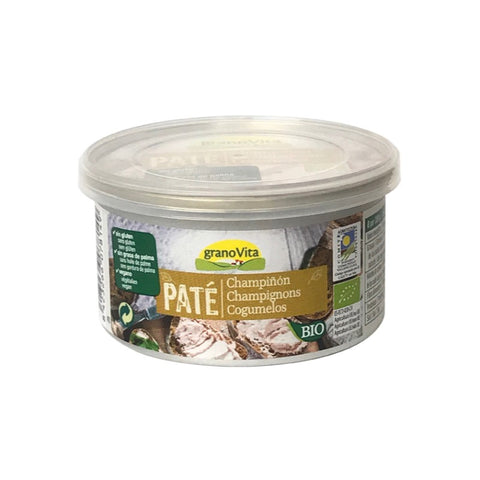 Comprar online PATE CHAMPIÑON BIO 125 gramos de GRANOVITA. Imagen 1